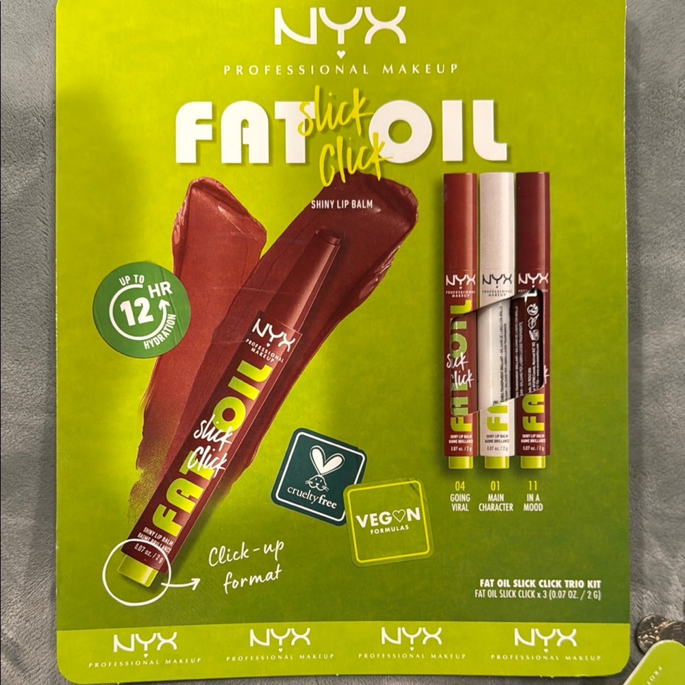 NYX Bundle of Fat Oil Lip Balm Trio